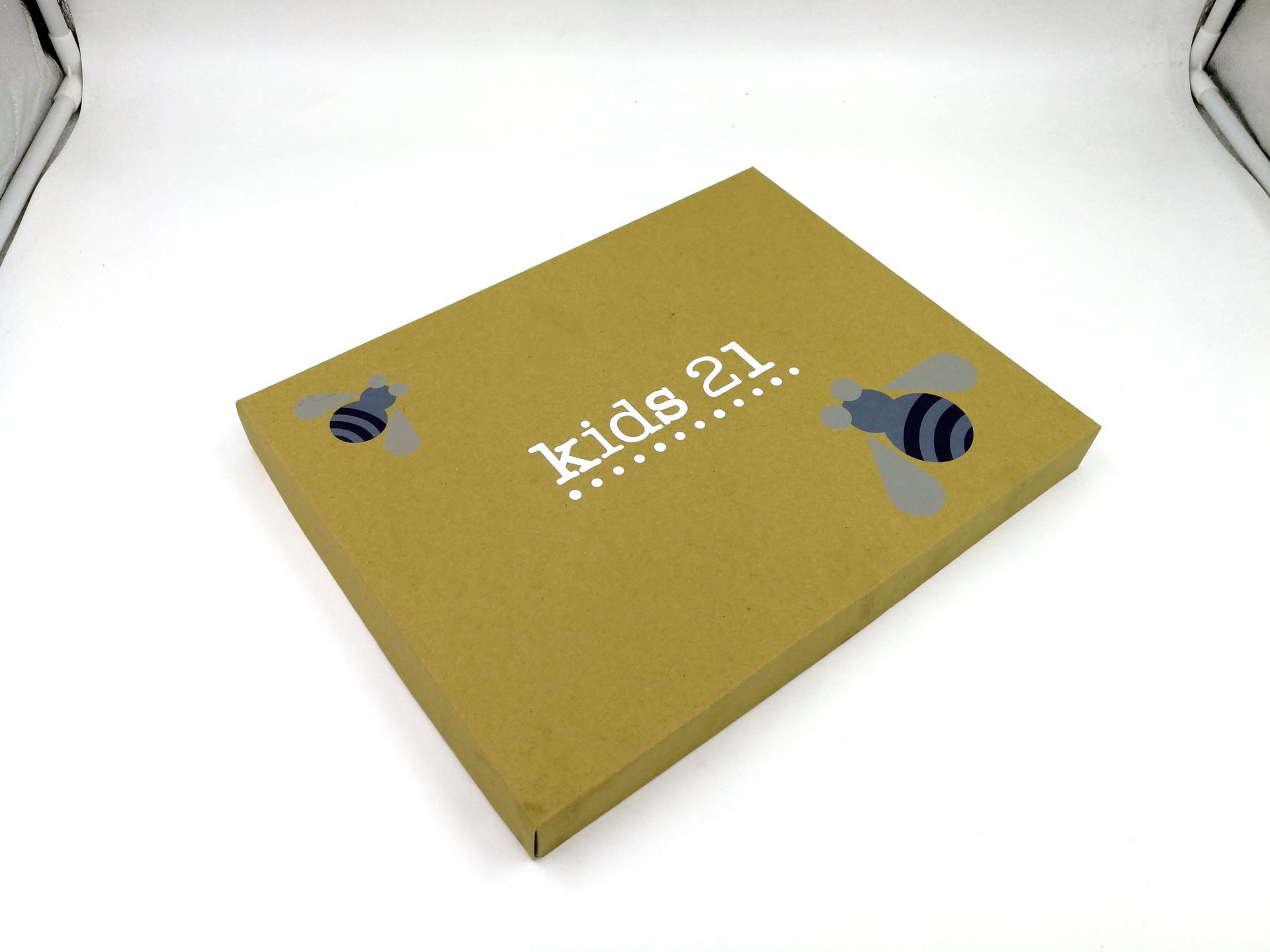kids21 gold rigid gift box