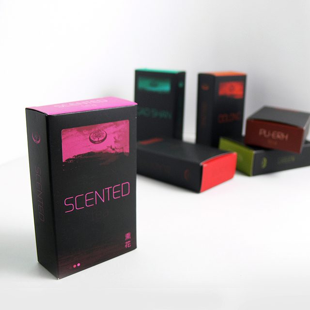 SCENTED colour box line in a six-colour range