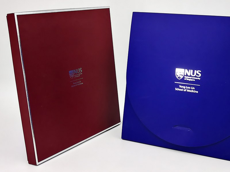 NUS — NUS Yong Loo Lin School of Medicine presentation boxes