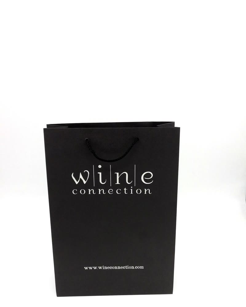 Wine Connection — Wine Connection retail carrier bag